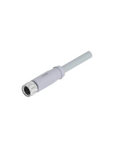 Kupplung axial • A-codiert • Anschlussleitung • M8x1 • 4-pol. • 2 m • 0,5 mm² • PVC • Ungeschirmt
