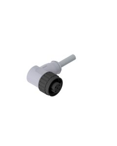 Kupplung gewinkelt • Anschlussleitung • RD24 • 3-pol.+PE • 3 m • 1,5 mm² • PVC • Ungeschirmt
