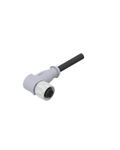 Kupplung gewinkelt • A-codiert • Anschlussleitung • M12x1 • 5-pol. • 2 m • 0,34 mm² • TPU halogenfrei hochflexibel • Ungeschirmt