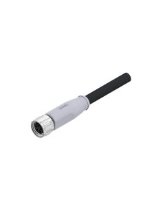 Kupplung axial • B-codiert • Anschlussleitung • M8x1 • 5-pol. • 2 m • 0,25 mm² • PVC • Ungeschirmt