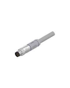 Stecker axial • A-codiert • Anschlussleitung • M8x1 • 8-pol. • 2 m • 0,14 mm² • PVC geschirmt • Geschirmt