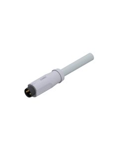 Male connector axial • A-coded • single ended • M8x1 • 3-pos. • 2 m • 0,5 mm² • PVC • Unshielded