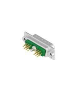 D-SUB Combination High Density • 19W1  [ • ○ • ] • Stift • Lötpin gerade • 50 Ohm • Crimp / Crimp abgewinkelt