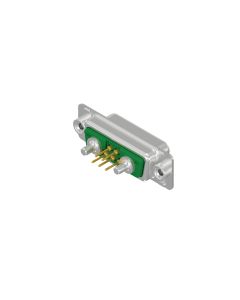 D-SUB Combination Standard • 7W2  [○ • ○] • Socket • Solder pin straight • 50 Ohm • Crimp / crimp angled