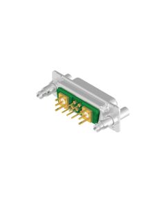 D-SUB Combination Standard • 7W2  [○ • ○] • Buchse • Lötpin gerade • 50 Ohm
