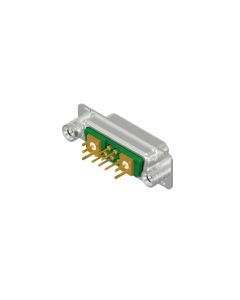 D-SUB Combination Standard • 7W2  [○ • ○] • Buchse • Lötpin gerade • 50 Ohm