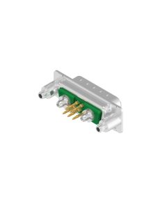 D-SUB Combination Standard • 7W2  [○ • ○] • Stift • Einpressstift • 50 Ohm • Crimp / Crimp abgewinkelt