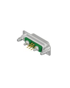 D-SUB Combination Standard • 7W2  [○ • ○] • Socket • Solder pin straight • 50 Ohm • Crimp / crimp angled