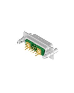 D-SUB Combination Standard • 7W2  [○ • ○] • Stift • Lötpin gerade • 50 Ohm