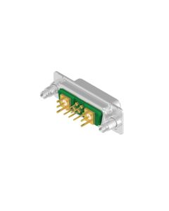 D-SUB Combination Standard • 7W2  [○ • ○] • Buchse • Lötpin gerade • 50 Ohm