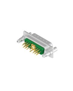 D-SUB Combination High Density • 19W1  [ • ○ • ] • Plug • Solder pin straight • 50 Ohm