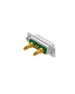 D-SUB Combination Standard • 7W2  [○ • ○] • Plug • Solder cup • 50 Ohm • Crimp / crimp angled