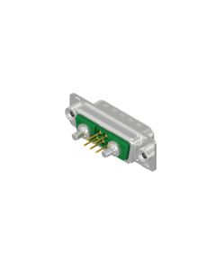 D-SUB Combination Standard • 7W2  [○ • ○] • Plug • Solder pin straight • 50 Ohm • Crimp / crimp angled