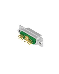 D-SUB Combination High Density • 19W1  [ • ○ • ] • Buchse • Lötpin gerade • 50 Ohm