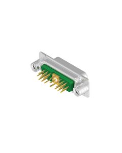 D-SUB Combination High Density • 19W1  [ • ○ • ] • Socket • Solder pin straight • 50 Ohm