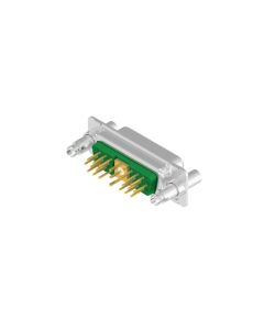 D-SUB Combination High Density • 19W1  [ • ○ • ] • Socket • Solder pin straight • 50 Ohm