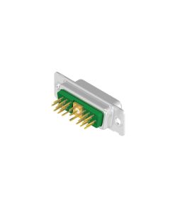 D-SUB Combination High Density • 19W1  [ • ○ • ] • Buchse • Lötpin gerade • 50 Ohm
