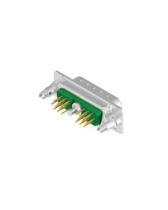 D-SUB Combination High Density • 19W1  [ • ○ • ] • Stift • Lötpin gerade • 50 Ohm • Crimp / Crimp abgewinkelt