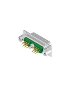 D-SUB Combination High Density • 19W1  [ • ○ • ] • Stift • Lötpin gerade • 50 Ohm • Crimp / Crimp abgewinkelt