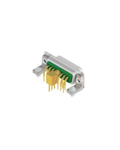 D-SUB Combination Standard • 11W1 [ • ○ • ] • Buchse • Lötpin abgewinkelt 7,19 mm • 75 Ohm • Lötpin abgewinkelt 3 Pin Gehäusegröße 1-4