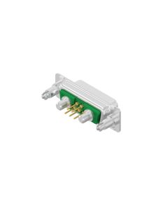 D-SUB Combination Standard • 7W2  [○ • ○] • Buchse • Lötpin gerade