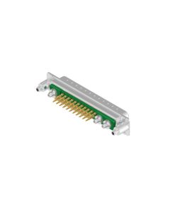 D-SUB Combination Standard • 25W3  [○ • ○○] • Stift • Einpressstift • 50 Ohm • Crimp / Crimp abgewinkelt