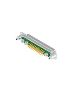 D-SUB Combination Standard • 25W3  [○ • ○○] • Buchse • Einpressstift • 50 Ohm • Crimp / Crimp abgewinkelt