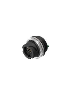 IP67 RJ45 • Panel mounted receptacle • Socket • RJ45 Cat. 5e