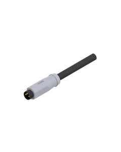Stecker axial • A-codiert • Anschlussleitung • M8x1 • 3-pol. • 5 m • 0,5 mm² • TPU UL, halogenfrei • Ungeschirmt
