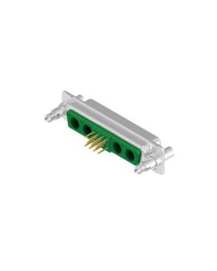 D-SUB Combination Standard • 15W4  [○○ • ○○] • Socket • Solder pin straight