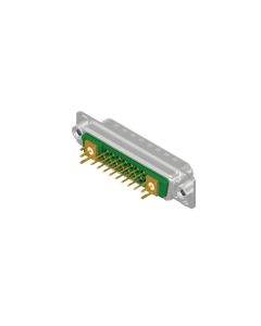 D-SUB Combination Standard • 17W2  [○ • ○] • Stift • Lötpin gerade • 50 Ohm