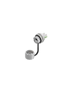 IP67 RJ45 • Inline-Coupler • Buchse • RJ45 Cat. 5e