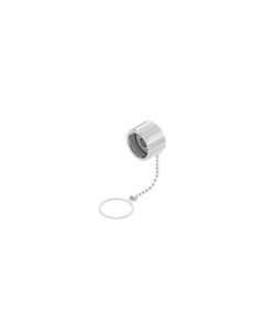 RJ45/USB/Fiber Optic protection cap • Protection cap • Bayonet • RJ45/USB/Fiber Optic protection cap, Zinc die cast, Nickel plated, , Bayonet
