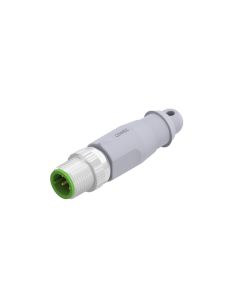 D-coded • Termination plug • M12x1 • 4- pos. • Shielded