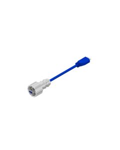 IP67 USB • Patch cord • USB 3.0 Type A Bayonet (IP67) • Plastic metallized • USB 3.0 Type Micro-B (IP20) • 0,5 m