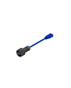 IP67 USB • Patch cord • USB 3.0 Type A Bayonet (IP67) • Plastic black • USB 3.0 Type Micro-B (IP20) • 0,5 m