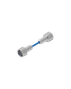 IP67 USB • Patch cord • USB 3.0 Type A Bayonet (IP67) • Plastic metallized • 2 m