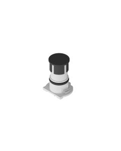 Installation components • Insulation body • with O-Ring • M12x1 • 4-pos+FE • L-coded • THR • Shielded • Power connectors • Male connector axial