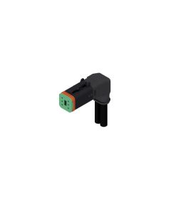 Socket, 90° angled • 6-pos. • DT • without protection circuit • 1 m