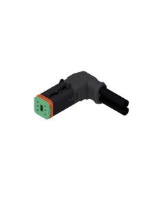 Socket, 90° angled • 6-pos. • DT • without protection circuit • 1 m