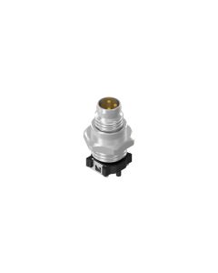 Flansch • Stecker axial • Frontmontage • M8x1 • 3-pol. • 9 mm • A-codiert • SMT • Ungeschirmt