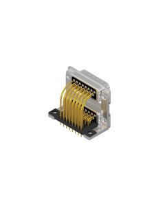 Filter D-SUB • Dual Port 15-pol./15-pol. • Dual Port Stift oben / Buchse unten • 1300 pF • Lötpin gewinkelt
