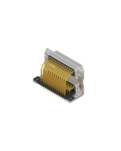 Filter D-SUB • Dual Port 25-pol./25-pol. • Dual Port Stift oben / Buchse unten • 1300 pF • Lötpin gewinkelt