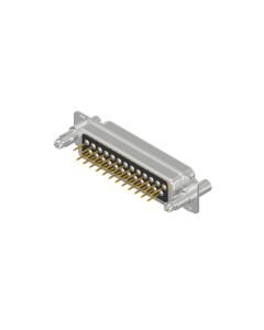 Filter D-SUB • 25-pol. • Buchse • 830 pF • Lötpin gerade • PCB-Clip