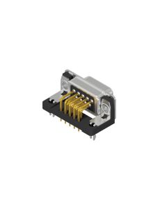Filter D-SUB • 9-pol. • Buchse • 370 pF • Lötpin abgewinkelt 9,40 mm • PCB-Clip