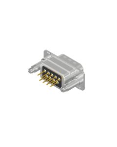 Filter D-SUB • 9-pol. • Stift • 2x 1300 pF • Lötpin gerade • PCB-Clip