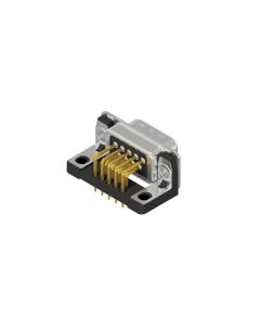 Filter D-SUB • 9-pos. • Plug • 1300 pF • Solder pin angled .370"