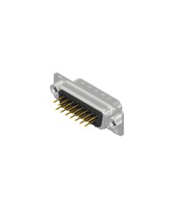 D-SUB Standard • 15-pos. • Plug • Solder pin straight • Quality class 3