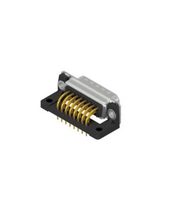 D-SUB Standard • 15-pos. • Plug • Solder pin angled .370" • Quality class 3