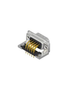 D-SUB Standard • 9-pos. • Plug • Solder pin angled .370" • Quality class 3